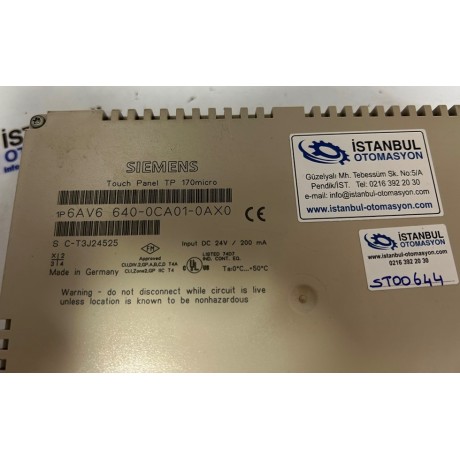 6AV6640-0CA01-0AX0